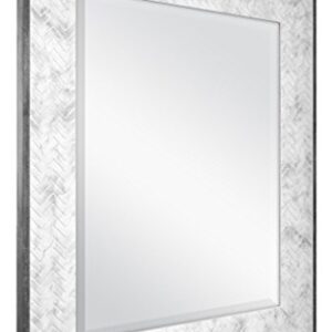 MCS 16x20 Inch Chevron, 22x26 Overall Size, Marble Mirror, 22 x 26 Inch,