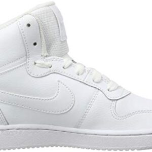 NIKE Women's Low-Top Basketball Shoes, White White White 100, 11