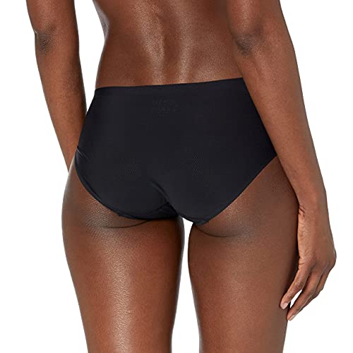 Amazon Essentials Women's Low Rise Hipster Underwear Braguitas, Solid Colors, Medium