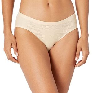 Amazon Essentials Women's Low Rise Hipster Underwear Braguitas, Solid Colors, Medium