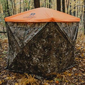 Barronett Blinds® 5-Sided Blaze Orange Safety Cap, for Use with 5-Sided Hunting Blinds, Safety During Hunting, Attaches Quickly and Easily, Blaze Orange, BA704