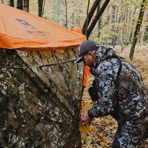 Barronett Blinds® 5-Sided Blaze Orange Safety Cap, for Use with 5-Sided Hunting Blinds, Safety During Hunting, Attaches Quickly and Easily, Blaze Orange, BA704