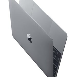 2017 Apple MacBook Laptop with Core m3 (M3-7Y32) (12-inch, 8GB RAM, 256 GB SSD Storage) - Space Gray (Renewed)
