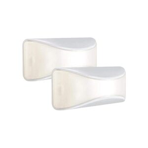 beams mb500 wireless battery powered led nightlight, 2-pack, white