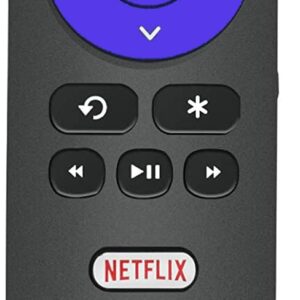 Remote Control Compatible for All TCL Roku TV Remote 32S305 32s325 49S405 49S403 43S303 55S403 32S301 50FS3800 32S3750 32S3800 32S4610R 32S3850A 32S3700 43FP110 55s405 55p605