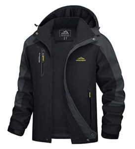 magcomsen waterproof jacket men ski jacket snowboard jacket mens jacket tactical jacket windbreaker jacket winter jackets for men rain jacket for men black
