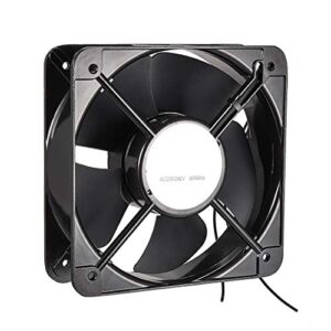 uxcell cooling fan 200mm x 200mm x 60mm fp-20060ex-s1-b ac 220v/240v 0.45a dual ball bearings