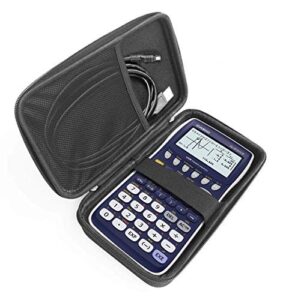 fitsand hard case compatible for casio fx-9750gii graphing calculator