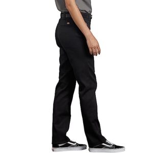 Dickies Women's Flex Slim Fit Work Pants, Black, 10