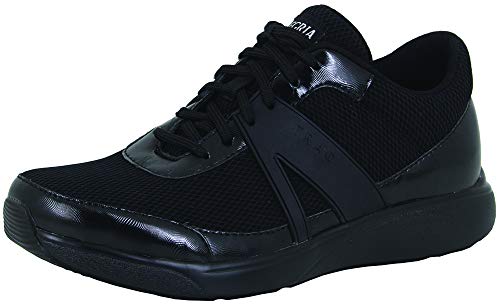 TRAQ by Alegria Qarma Womens Smart Walking Shoe Black Diamond 7 M US