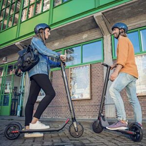 Segway Ninebot ES2 Electric Kick Scooter, Lightweight and Foldable, Upgraded Motor Power, Dark Grey Large