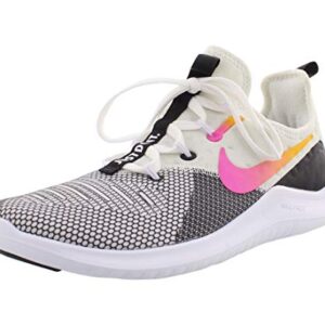 Nike womens Free TR 8 Shoes, Black/Laser Fuchsia, 6