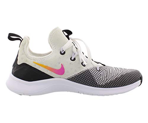 Nike womens Free TR 8 Shoes, Black/Laser Fuchsia, 6