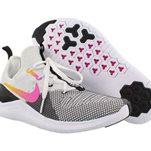 Nike womens Free TR 8 Shoes, Black/Laser Fuchsia, 6