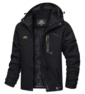 magcomsen snowboarding jackets for men warm waterproof jacket ski jacket military tactical jacket coat winter parka with hood raincoat (us m=cn 2xl)