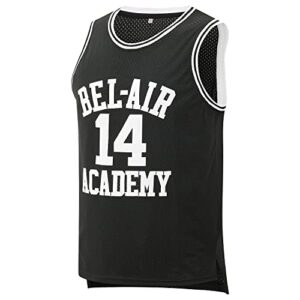 eway jersey #14 basketball jerseys s-xxxl(black, l)