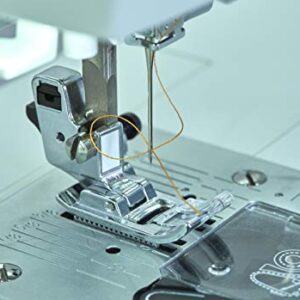 EverSewn Sparrow X Next-Generation Sewing and Embroidery Machine-Customize Designs and Monitor Projects from Your Smart Device, White