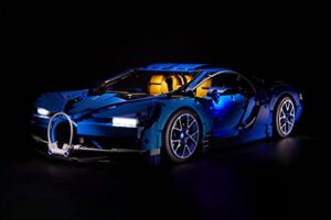 led lighting kit for lego bugatti chiron - 42083 (lego set not included)