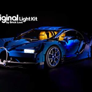 LED Lighting Kit for Lego Bugatti Chiron - 42083 (Lego Set NOT Included)