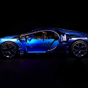 LED Lighting Kit for Lego Bugatti Chiron - 42083 (Lego Set NOT Included)