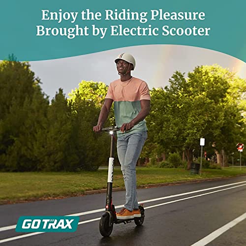 Gotrax GXL V2 Electric Scooter, 8.5" Pneumatic Tire, Max 12 Mile and 15.5Mph Speed, EABS and Rear Disk Brake,Foldable Escooter for Adult,Black