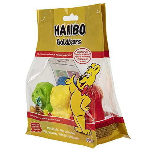 Haribo Goldbears 5Pk Mini Plush Toys