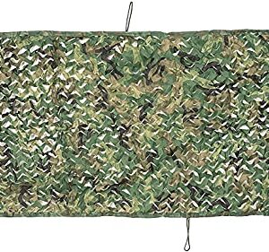 Sutekus Camouflage Net Camo Netting Hunting Blinds Military Netting for Hunting Camping Hide (10'×13')