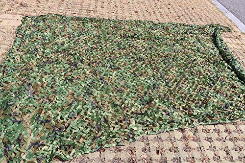 Sutekus Camouflage Net Camo Netting Hunting Blinds Military Netting for Hunting Camping Hide (10'×13')