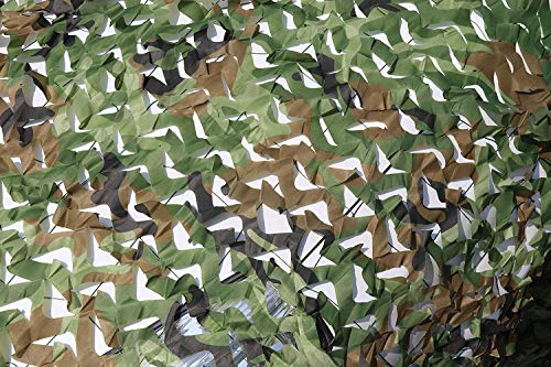 Sutekus Camouflage Net Camo Netting Hunting Blinds Military Netting for Hunting Camping Hide (10'×13')