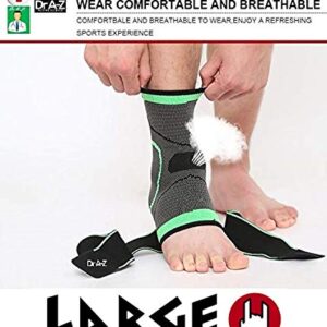 Rewind With Nature Dr A-Z Plantar Fasciitis Support Brace, Sleeves, Compression Sock - LXL