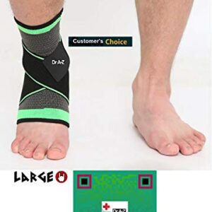 Rewind With Nature Dr A-Z Plantar Fasciitis Support Brace, Sleeves, Compression Sock - LXL