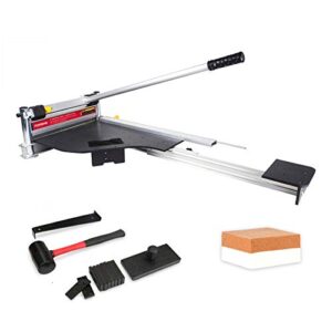 norske tools nmap004 13 inch laminate flooring & siding cutter with sliding extension table with bonus floor installation kit great value