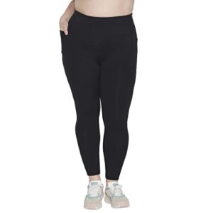 Skechers Women's GO Walk High Waisted Legging, Black, Small