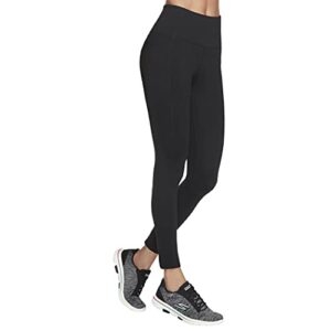 Skechers Women's GO Walk High Waisted Legging, Black, Small