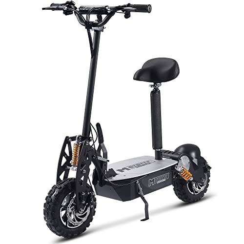 MotoTec 2000W 48V Electric Scooter Black