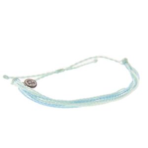 Pura Vida Jewelry Bracelets Bright Bracelet - 100% Waterproof and Handmade w/Coated Charm, Adjustable Band (Isla)