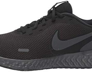 Nike Women's Revolution 5 Running Shoe, Black/Anthracite, 6 Regular US