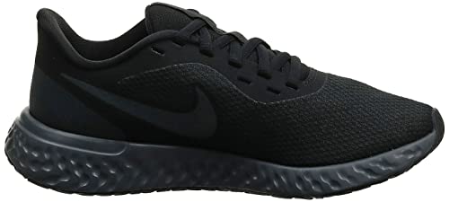 Nike Women's Revolution 5 Running Shoe, Black/Anthracite, 6 Regular US