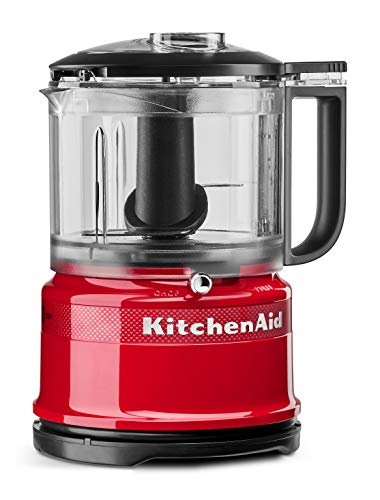 KitchenAid Queen of Hearts Food Chopper KFC3516QHSD, 3.5 Cup, Passion Red