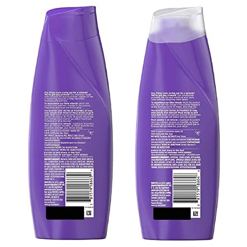 Aussie Miracle Curls Shampoo and Conditioner Set with coconut & australian jojoba oil-12.1 fl oz each