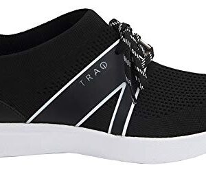 TRAQ by Alegria Qool Womens Smart Walking Shoe Black 11 M US