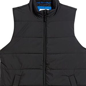 Amazon Essentials Men's Midweight Puffer Vest, Black, Medium