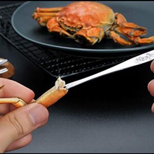 10 pcs Seafood Forks,Crab Forks,Lobster Forks, Fruits Forks 6.49 inches