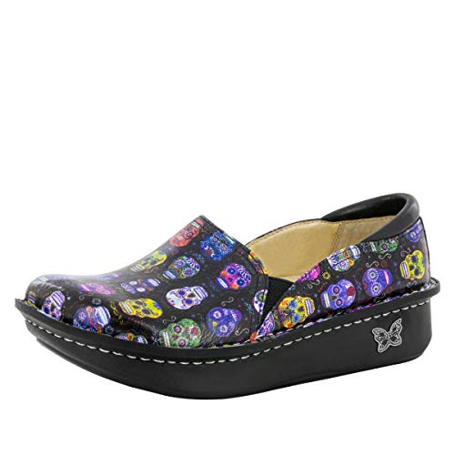 Alegria Debra Womens Pro Shoe Sugar Skulls 11 W US