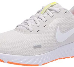 Nike Women's Revolution 5 Running Shoe, Platinum Tint/White-Pink Blast-Total Orange-Lemon Venom, 5.5 Regular US