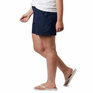 Columbia Women's Coral Point III Shorts, Collegiate Navy, 4 Short