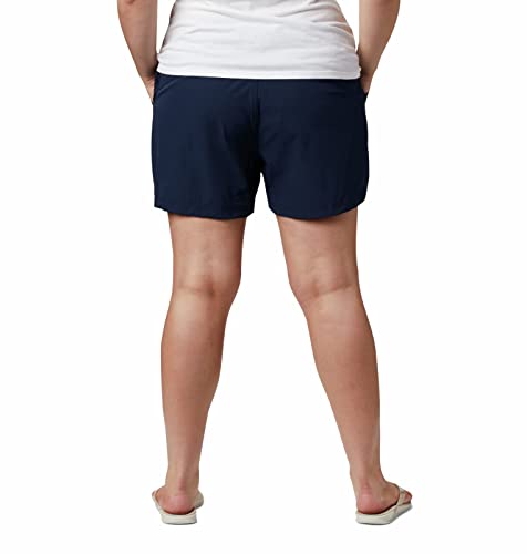 Columbia Women's Coral Point III Shorts, Collegiate Navy, 4 Short