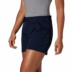 Columbia Women's Coral Point III Shorts, Collegiate Navy, 4 Short