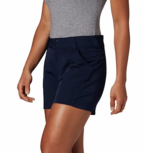 Columbia Women's Coral Point III Shorts, Collegiate Navy, 4 Short