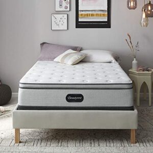 beautyrest br800 13 inch plush pillow top mattress, king, mattress only